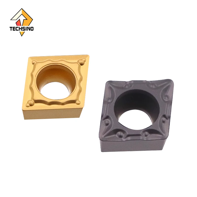 Chinese Zhuzhou Rhombic CNC Inserts CCMT09T304-HM YBC151 for Stainless Steel Internal Turning and Boring Applications