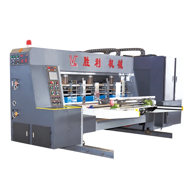 Factory Wholesale 4 Color full automatic carton flexo printing slotting machine