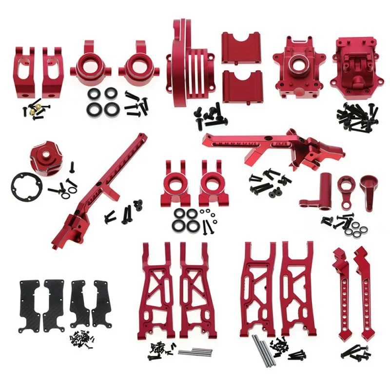 TRAXXAS 1/8 4WD SLEDG Aluminum alloy steering cup front and rear swing arms all car upgrades part