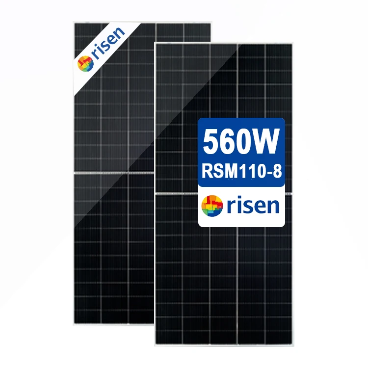 Risen Titan Bifacial PERC Mono Module 535-560W Half Cell 535W 540W 545W 550W 555W 560W Risen Energy Solar Panel RSM 110-8-545