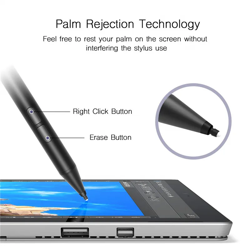 New design best selling universal Active digital pen stylus pens for touch screens rechargeable ipad