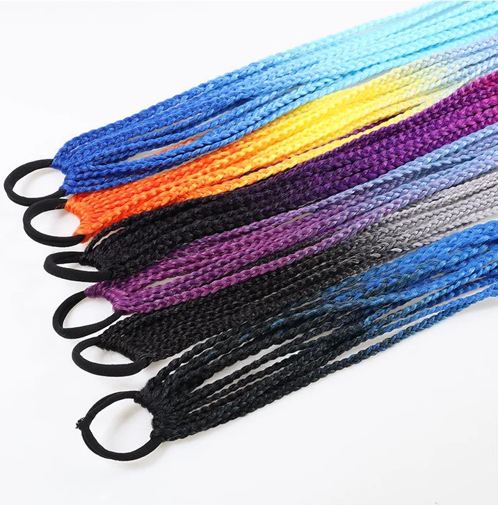 Модные красочные парики с грязной тесьмой для женщин, высокотемпературные синтетические волосы, парики, дешевые парики для наращивания волос