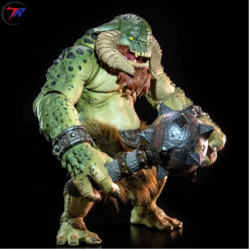 Game oracle war monster with hammer resin sculpture toy collection decorative ornaments resin crafts