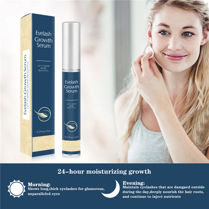 Eyelash growth serum Wholesale Natural Eyebrow Eye Brow Enhancer Grow Liquid Boost Lash Growth Serum Private Label Eyelash S