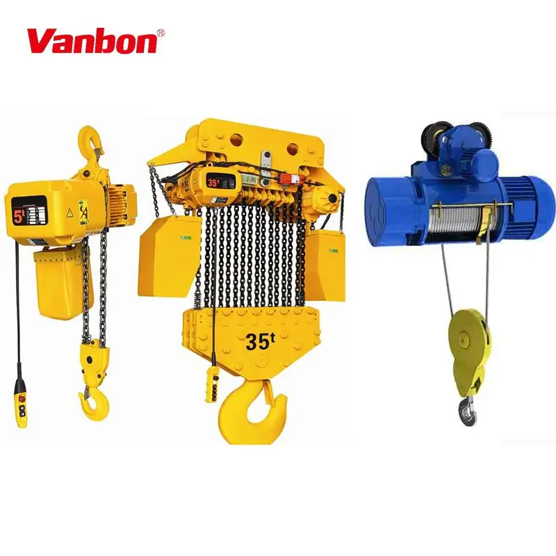 Electric Lifting Equipment Chain Pulley Fall Hoist 0.5 ton 1 ton 2 ton 3 ton 5 ton 10 ton