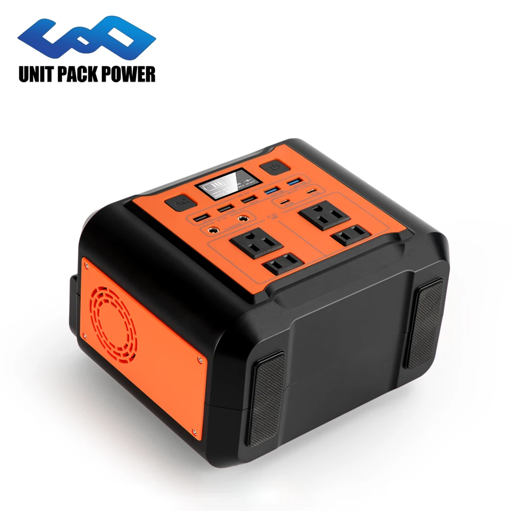 300Wh 120000mAh Portable Power Station power storage 300W Pure Sine Wave AC Outlet Solar Generator