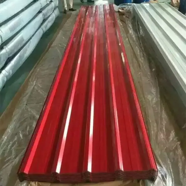 Color Coated 0.2~4mm Metal Roof Sheets Prices Steel Shingles Lightweight Zinc Corrugated Roofing Tiles Plate Panel