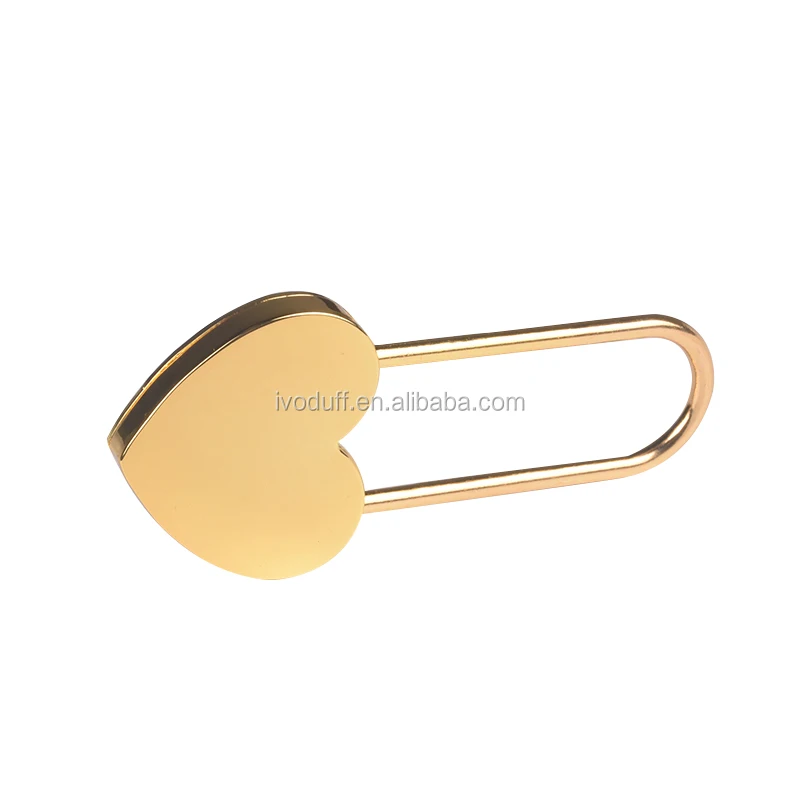 Ivoduff Supply Newest Colorful Long Shank Metal Love Heart Lover Lock,Wish lock