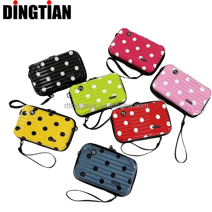 7-Inch ABS Ladies Handbag with Cross Shoulder Belt Factory Direct Hard Shell Daily and Party Bag Cheap Price for Trips Usage