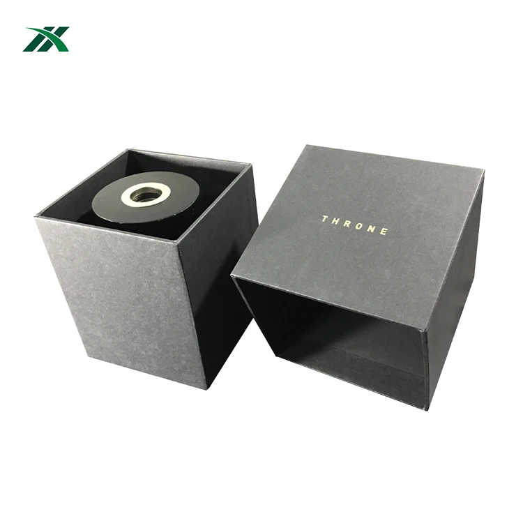 Skillful Manufacture Custom Logo Luxury Candle Perfume Bottle Packaging Candle Gift Box Cardboard Paper Boxes