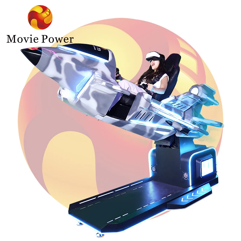 VR Flight Simulator Flying Shooting Game Machine Amusement Game Park Indoor Playground 9D VR Arcade Machine