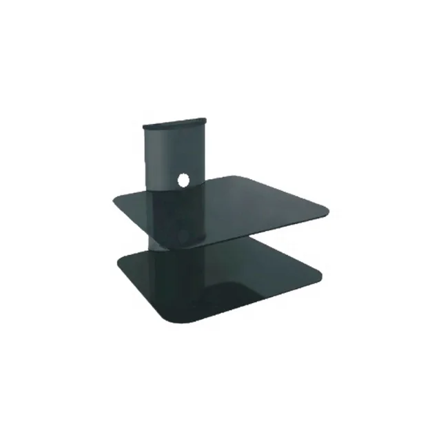 TV652 Glass Wall Shelf TV Mount for DVD Player