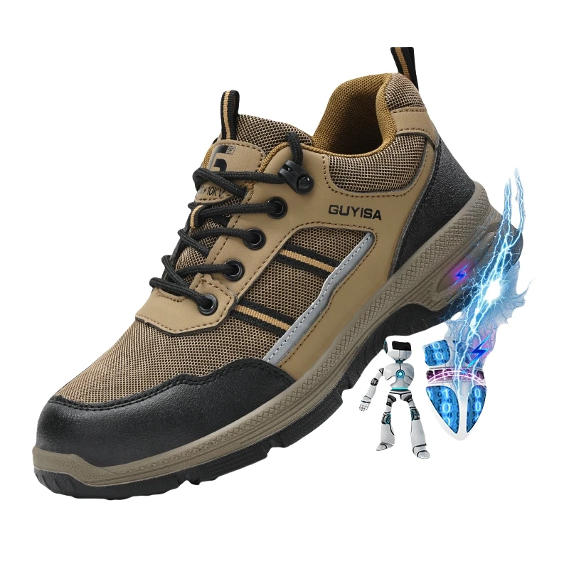 Insulated 10KV boot safety shoes Anti-puncture electrician safety work boots