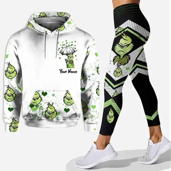 Rock Paper Scissors Throat Punch I Win Christmas Hoodies Yoga Pants Sets Custom Personalized Hoodie and Leggings Combo