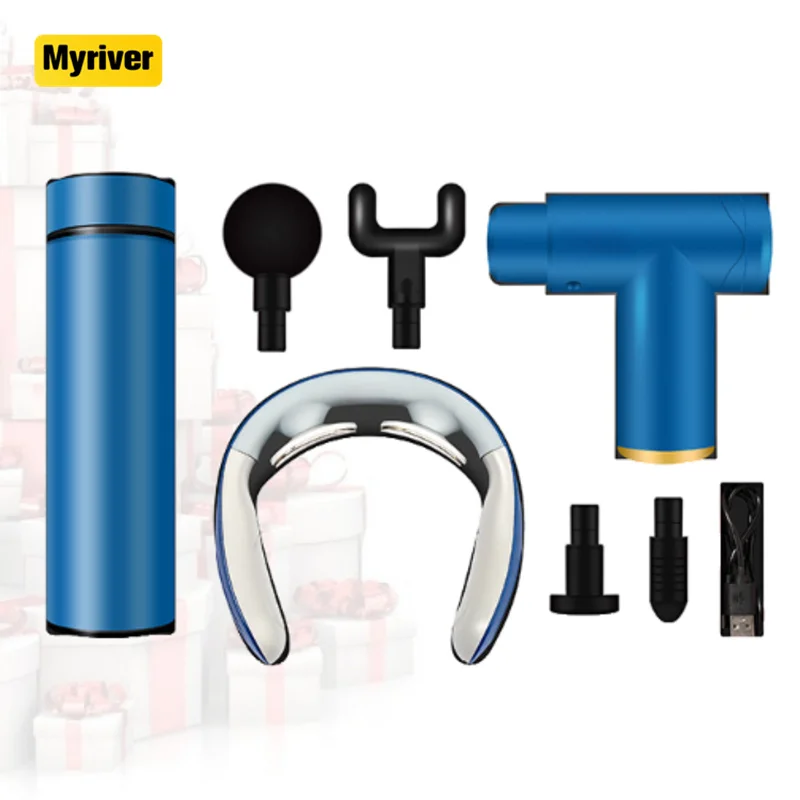 Myriver High Quality Massage Gun Brands Pro Powerful Holder To Reach Back Massage Pistole