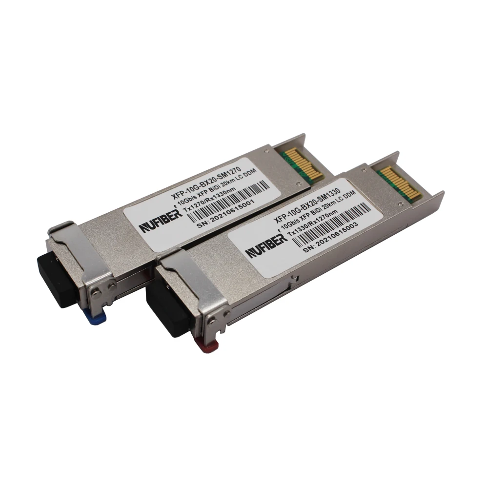 40km 10G BiDi XFP Transceiver  Single fiber Single Mode 1270nm/1310nm  LC connector with CWDM DFB Transceiver