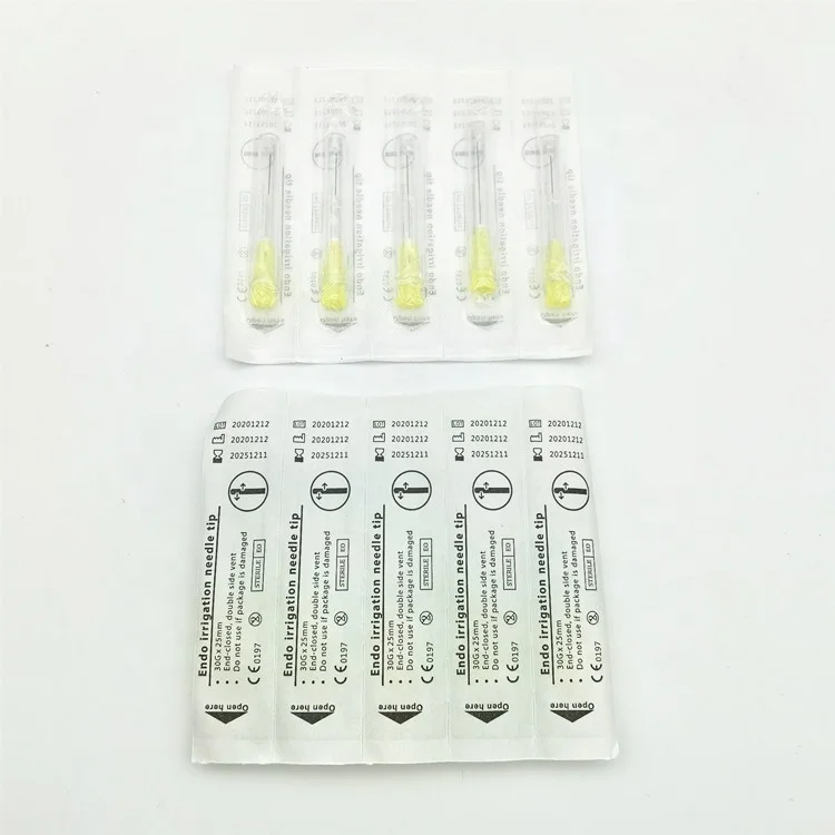 New Product Dental Endo Irrigation Needle Tips End-closed And Double Side Vent Dental Equipment