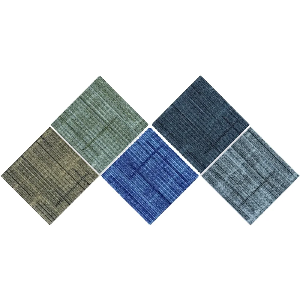 china manufacturer pattern bitumen backed removable heavy polypropylene commercial carpet tile