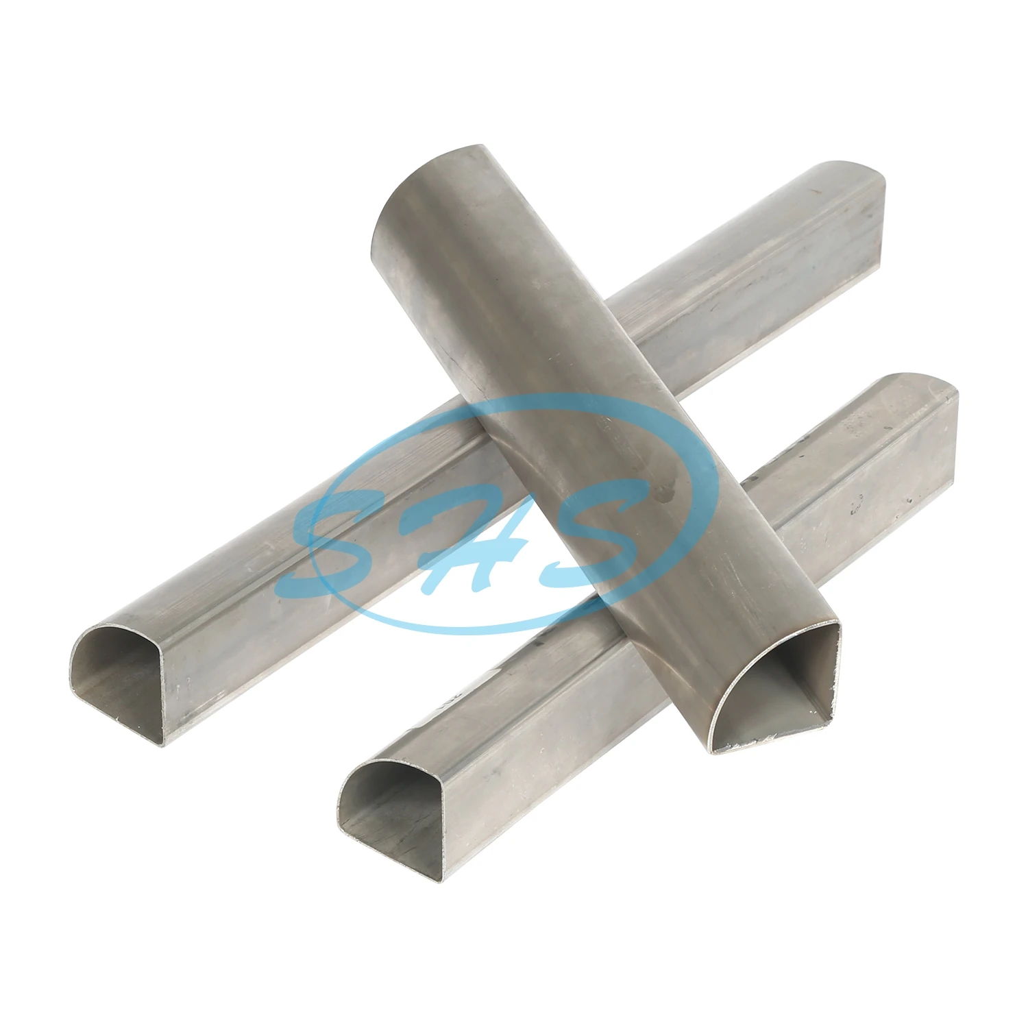 AISI 201 304L 316L stainless steel quarter round tubes /pipes with polishing surface for furniture, building construction