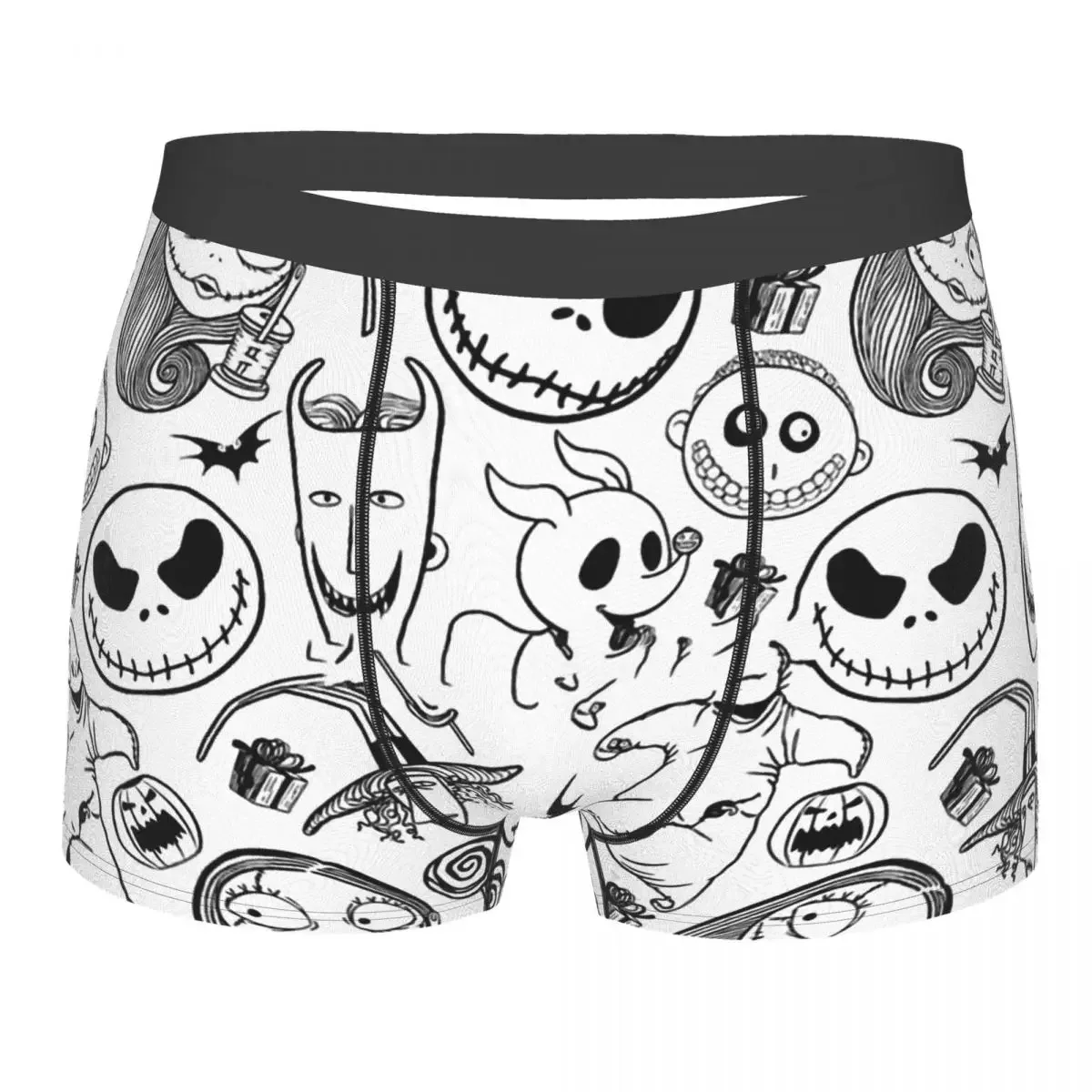 OEM drop shipping items 3d japan cartoon print brief for men Sublimation digital printing print-on-demand men underpants boxers