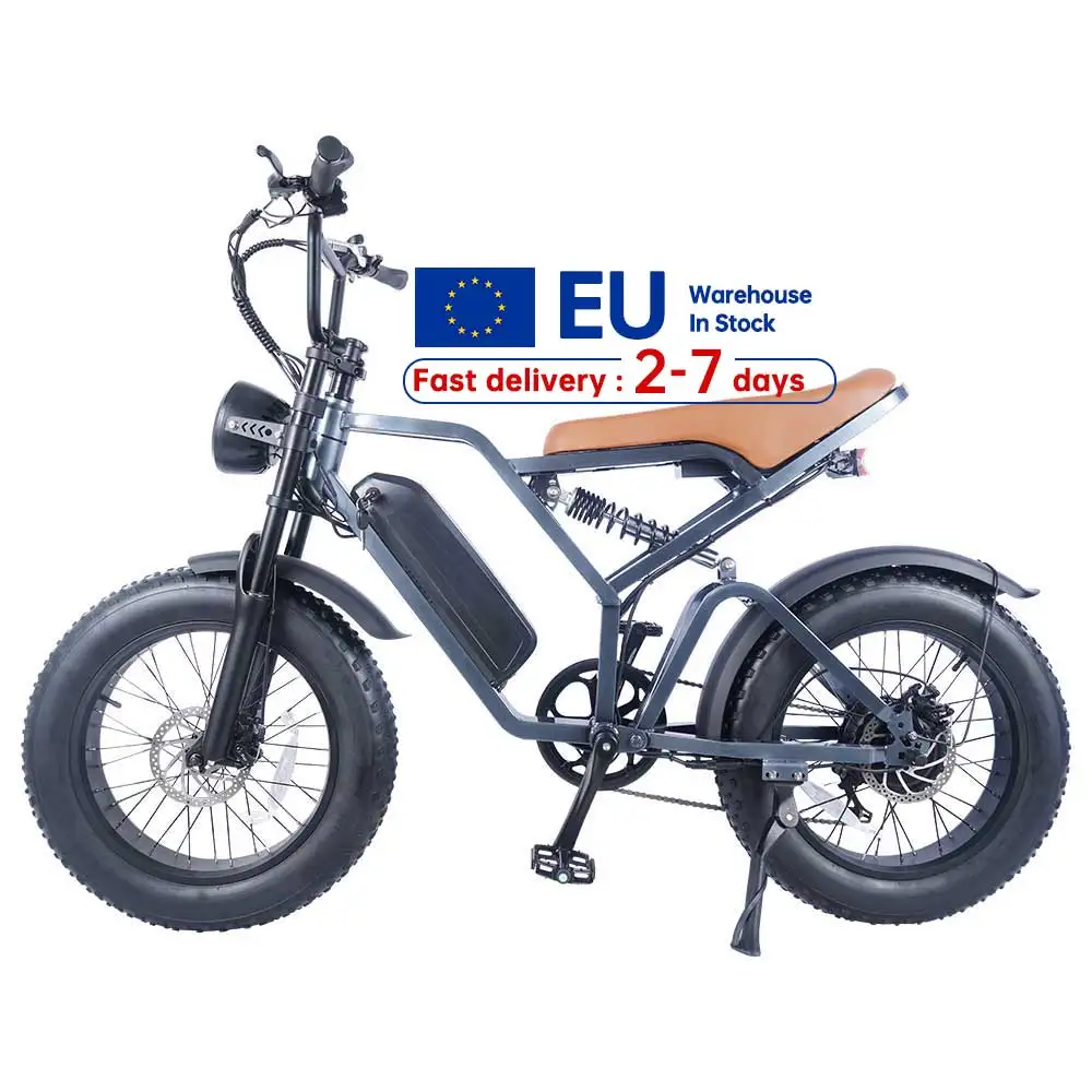 Factory Price Mountain Electric Bicycle Fat Tire Ebike Cheap Electric Bikes for Adults 250W 500W 750W Steel Electric City Bike