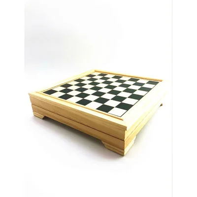 
7 in 1 chess table wooden chess wooden board chesse cutting board set 