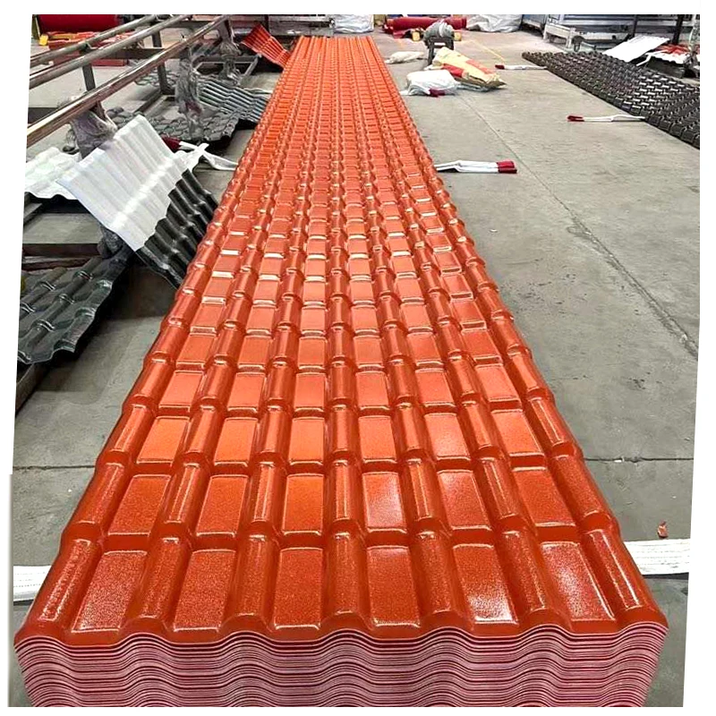 Impact resistance ASA Synthetic resin roof tiles Color lasting tile roof for House Villa