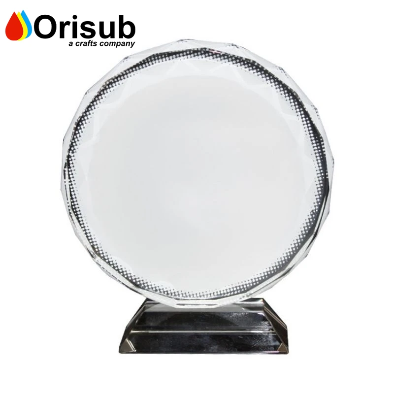 Blank Sublimation Crystal photo panel With Custom Design