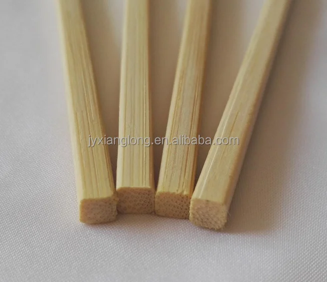 Квадратные или круглые палочки из бамбука и хлопка