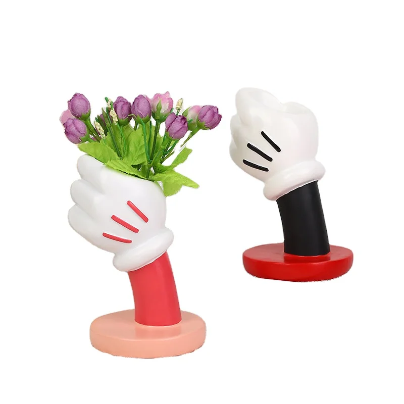 (Wholesale) Cute Anime Cartoon Mich pen container for desk, PVC Mich Organizer Box Pen Holder