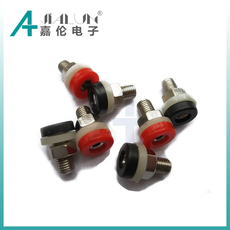 JIALUN 2mm PCB Panel Mount Jack 5PCS Banana Panel Socket