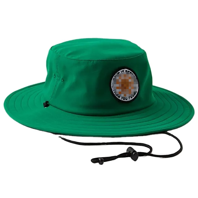 Пользовательская нашивка быстросохнущая Водонепроницаемая Панама рыболовная шляпа походная шляпа для рыбалки