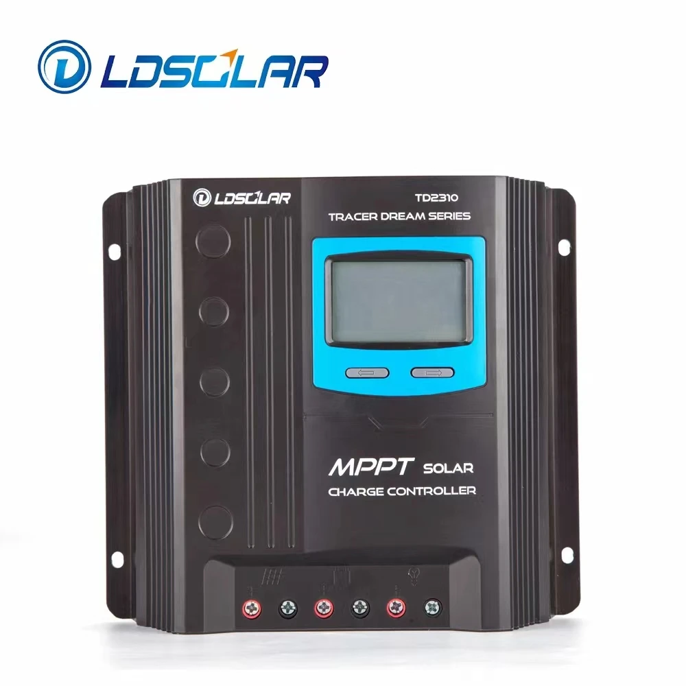 LDSOLAR MPPT Solar Charger 20A 30A 40A current display Solar Regulator 12V 24V for lithium battery solar charge controller