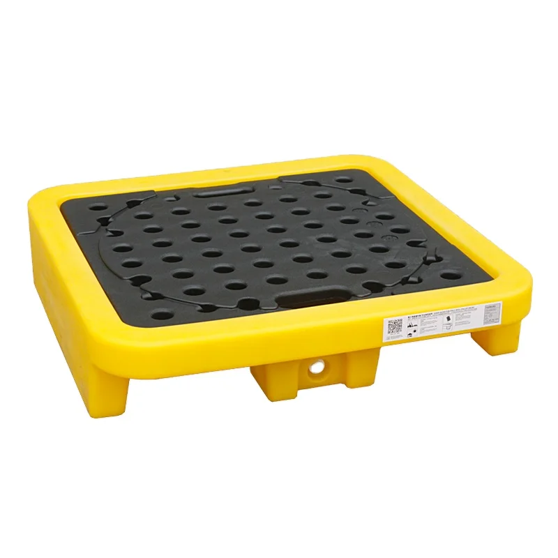 Oil drum spill containment spill  pallets drip tray liquid collecting pallet warehouse storage pallet shipping