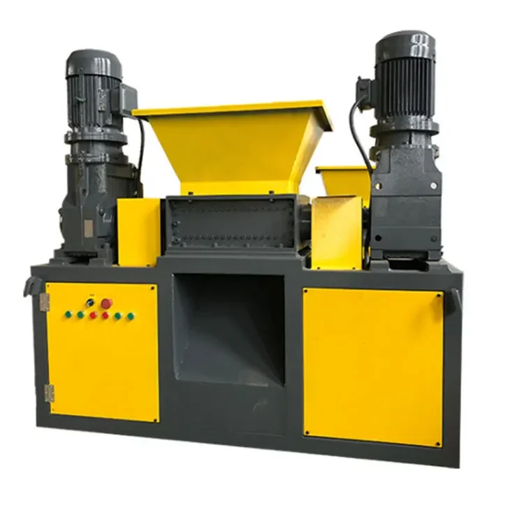 Rubber Crumb Plant Used Truck Tire Waste Car Tyre Cutting Shredder Recycling Machine