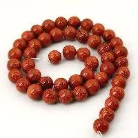 Loose Red Goldstone Round Beads for Jewelry Making Gemstone Beaded Necklace  3/4/6/8/10/12/14MM Polished Crystal Stone