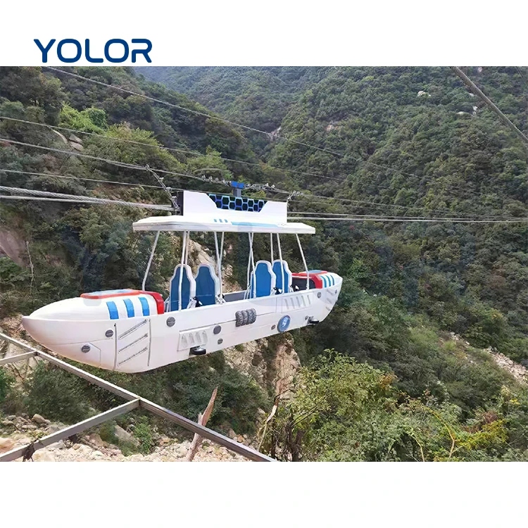 Ropeway Wheel Boat Cableways Production Safe Cableway Spacecraft Aerial Ropeway mini airship rc