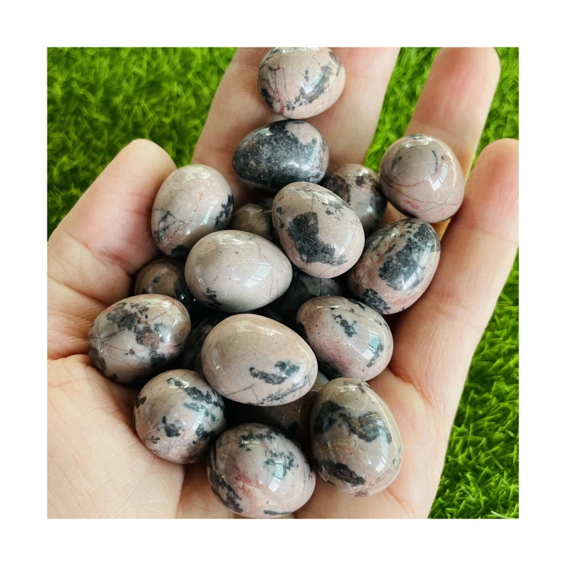 Wholesale Polished Gemstone Gravel Natural picasso jasper Material Mixed Tumble Stone