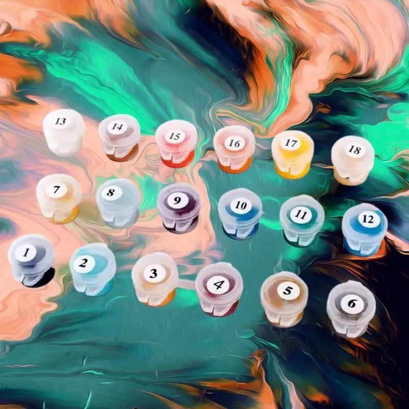 christmas wall decor DIY painting by numbers kit Oil Paintings on canvas snowman paint by numbers for adults and kid