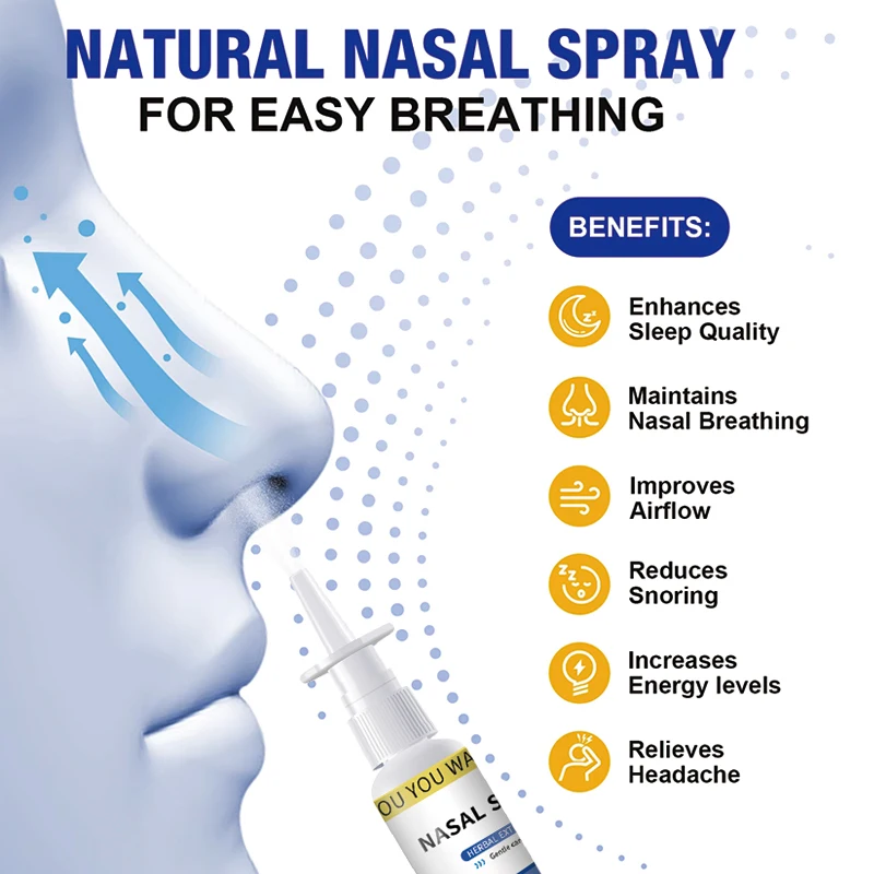Rhinitis Soothing Spray 30ml Adult Nose Care Effective rhinitis spray