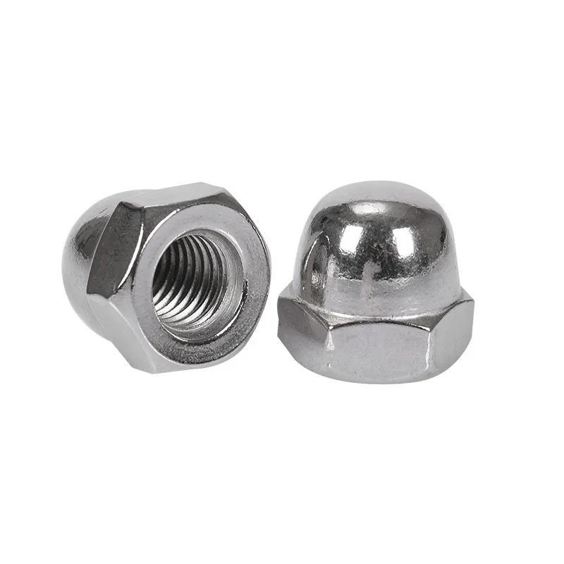 Best price stainless steel decorative hex hexagon dome bolt nut protective m12 cap nut m4 m6