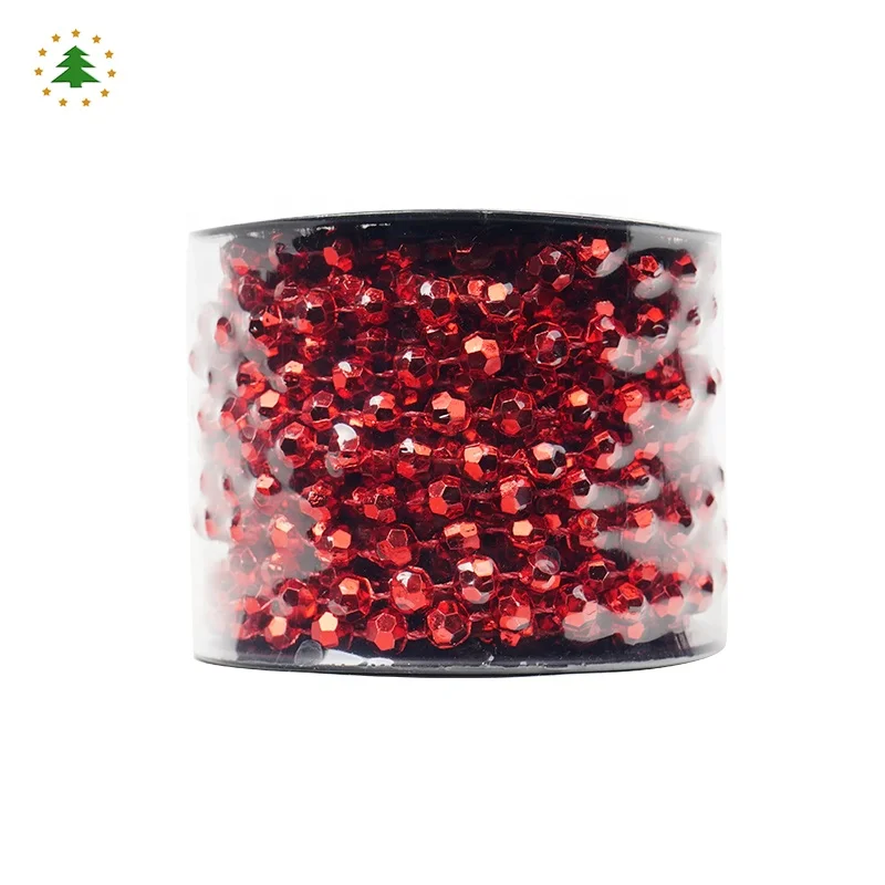 2020 jintai wholesale design christmas tree decoration beaded garland