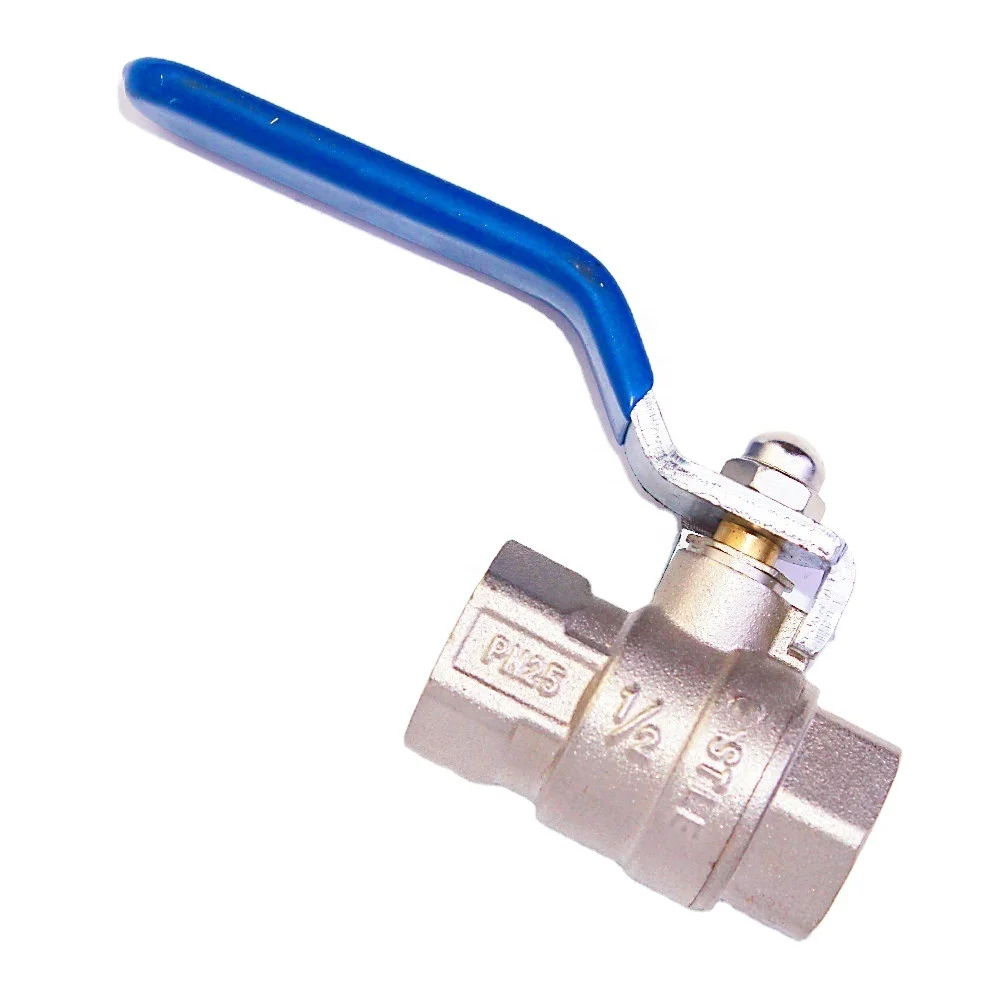 China manufacturer water female small  steel ball valve Copper Brass Body Iron Hand Wheel ball valve BSP and NPT Threaded Water