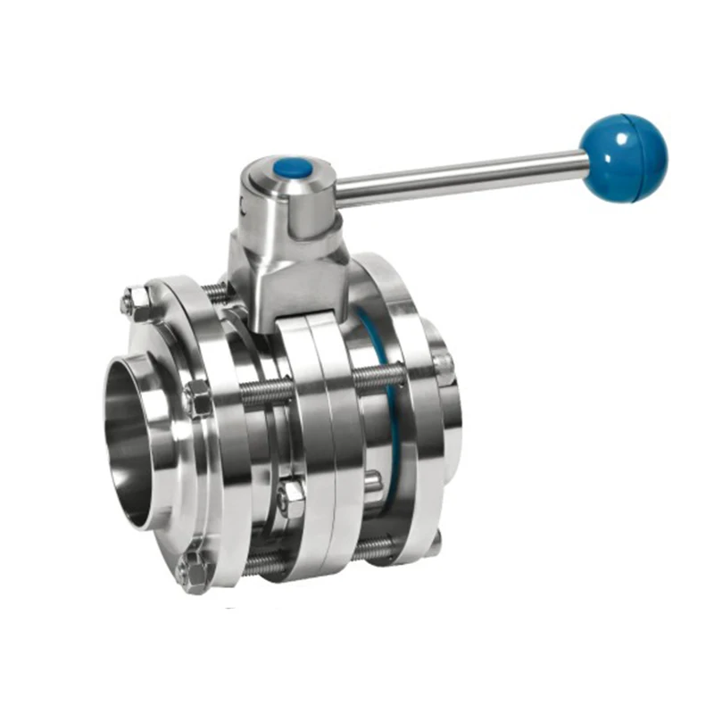 Factory Wholesale 3 Way Gas Valve 1/2 - 2 inch Ball Valve Stainless Steel Sanitary 3-way pneumatic valve