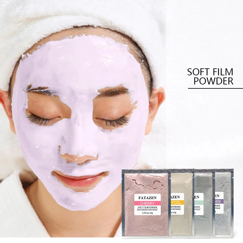 OEM Skincare Spirulina Anti-aging Calm Face Mask Custom Anti Acne Repair Hydrates Skin Spirulina Powder Soft Film Powder Mask