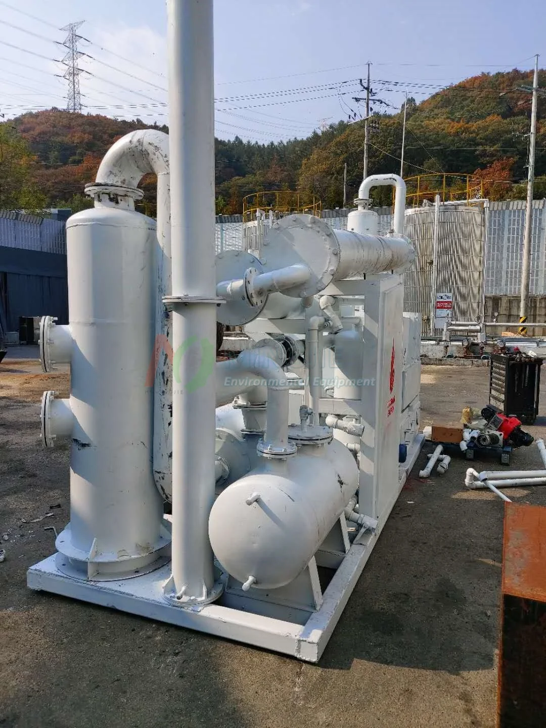 Oil Recycling Production Line Used Oil Refining Equipment To Standard Diesel Machine Waste Black Oil Recycle