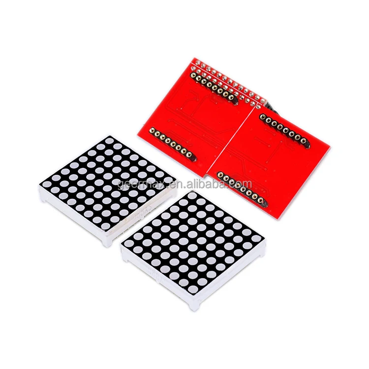 Geermax DIY Kit MAX7219 Dot Matrix Module Lattice Control MCU Control Drive LED Display Modules