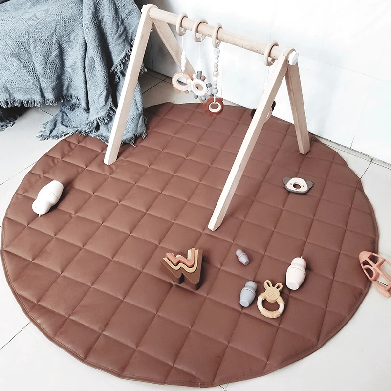 Hot Selling Foldable Kids Yoga Washable Sleeping Activity Child Crawling Gym Playmat Baby Play Mat For Floor