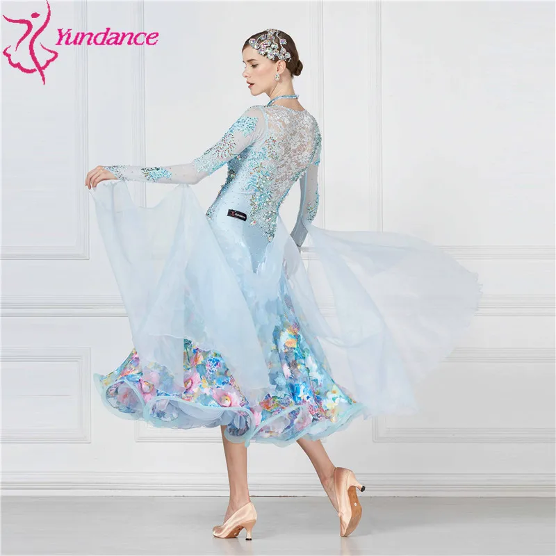 B-17213 Custom Girls Ballroom Dance Dress Dresses, Plus Size Ballroom Dance Dresses For Adult Kids