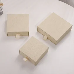 wholesale eco friendly cardboard custom logo gift ring jewelry drawer box packaging
